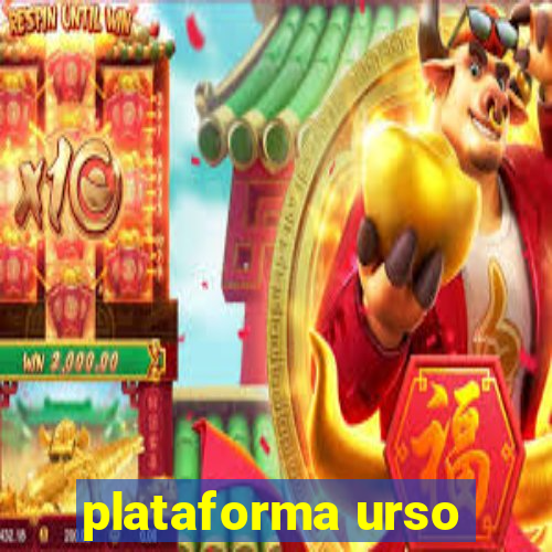 plataforma urso